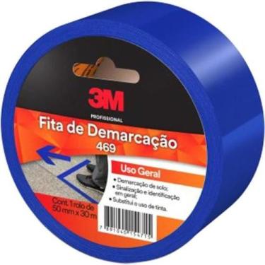 Imagem de Fita de Demarcação 50mmx30m Azul 3M
