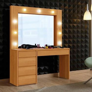 Imagem de Penteadeira com Espelho Berlim Plus - Mavaular - Naturale