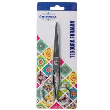 Imagem de Tesoura Aço Inox Alfaiate Costura Profissional Forjada Lanmax, 6"