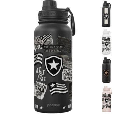Imagem de Garrafa Térmica Gocase Fresh 950ml Oficial do Botafogo, Botafogo Colag