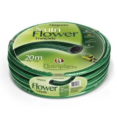 Imagem de Mangueira de Jardim Trançada Nutri Flower Verde 20m Nutriplan