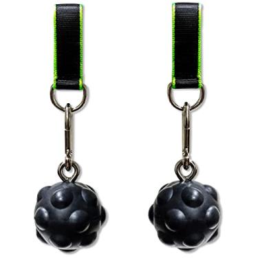 Imagem de Prancha de escalada Power Grip Balls Pull Up Bouldering Hangboard Grip Trainers by Trademark Innovations