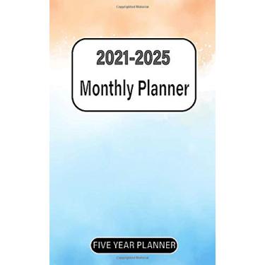 Imagem de 2021-2025 Monthly Pocket Planner: Pocket Monthly calendar for 5 years schedule and small organizer, Personal time management purse notebook