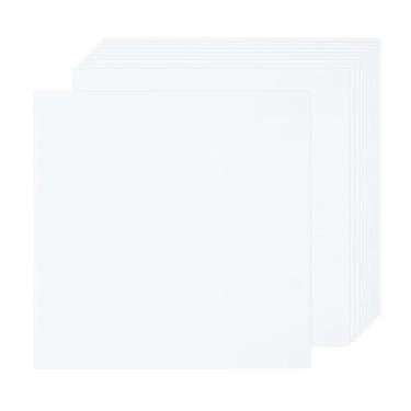 Imagem de Rebower 10 folhas de papel pergaminho envelhecido 200 g/m², folha de papel vintage, [para certificado, convite, envelope] - 30,5 x 30,5 cm/cinza roxo