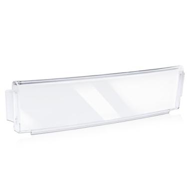 Imagem de [Atualizado] WR71X10761 Acabamento de prateleira de geladeira (transparente) para refrigeradores GE, peça de substituição do módulo de inserção de prateleira de porta, substitui WR71X10289, AP4327432