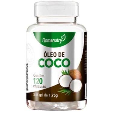 Imagem de Óleo de Coco 1000mg 120 Cáps - Romanutry