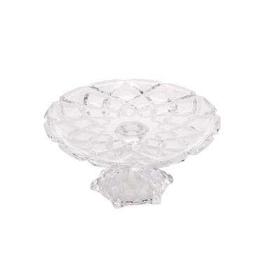 Imagem de Prato Redondo de Cristal para Bolo Lyor Deli Diamond - 14,5x31x31cm (AxLxP)