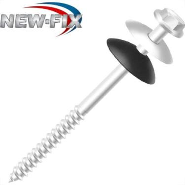 Imagem de Parafuso Telha 5/16 X110Mm Newfix Conjunto Vedacao