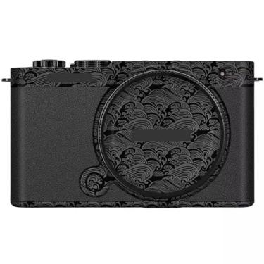 Imagem de Película protetora de vinil para câmera com película protetora para Panasonic Lumix S9 S 9 (onda preta)