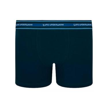 Imagem de Cueca Boxer Infantil Lupo 00141-003 Algodão Com Elastano T. P/GG, GG, 