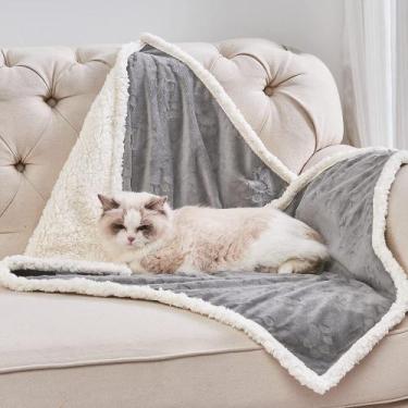 Imagem de Cobertor Impermeável Qeils para Pets Pequenos (25x30cm) - Gatos e Cães