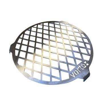 Imagem de Acessório de grelha Vortex™ Direct Sear Grill para churrasco médio Vortex Carvão Cone; Serve para 18,5 22,5 26,5 Weber, WSM, Chaleira, UDS - Inoxidável - Feito nos EUA Genuíno 30,5 cm Redondo (Grelha