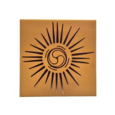 Imagem de Placa Grafico Energia Vital M 7x7cm - Radionica Radiestesia - Dhonella