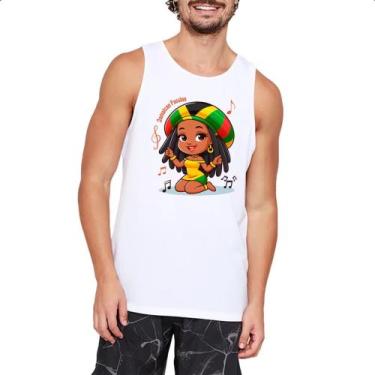 Imagem de Camiseta Regata Jamaixa Paixao Reggae - Alearts, M