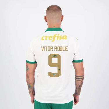Imagem de Camisa Puma Palmeiras II 2024 9 Vitor Roque, EG