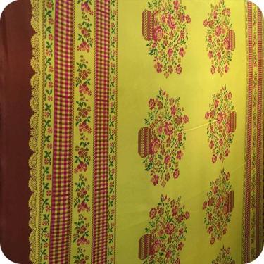Imagem de Tecido Oxford Estampado No Metro Poliéster Toalha de Mesa Decoração 1,