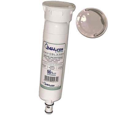 Imagem de Refil Filtro Consul Compatível Purificador CPB33 AB CIX07AX Tampa Branca