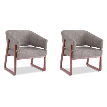 Imagem de Conjunto com 2 Poltronas Air Cimento