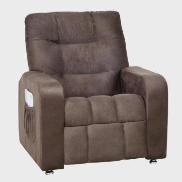 Imagem de Poltrona do Papai Reclinável 3 Posições Azera Marrom