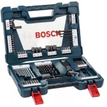 Imagem de Kit Ferramenta Brocas Titânio V-line Bosch 83 Pecas Oficina