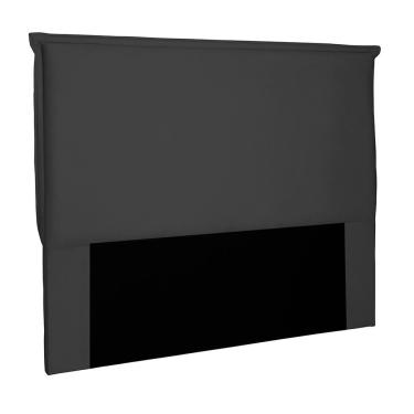 Imagem de Cabeceira Solteiro Veneza Suede Preta