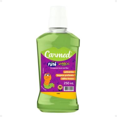Imagem de Enxaguante Bucal Carmed Fini Minhocas Azedinhas 250ml
