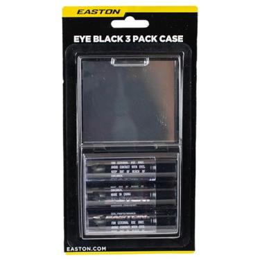 Imagem de Easton | Bastão preto para olhos | Tubo retrátil/redução de brilho | Beisebol/softbol para adultos e jovens | Pacote com 3