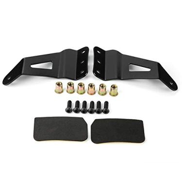 Imagem de Suporte de montagem de luz, suportes de montagem de barra de luz LED curva de 52 polegadas para F350 4wd 2wd 1999-2015