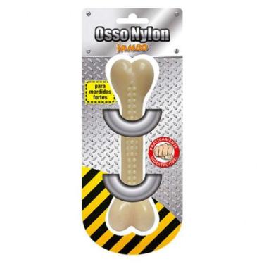 Imagem de Brinquedo Mordedor Jambo Osso de Nylon Tuff - Tamanho G - Jambo Pet