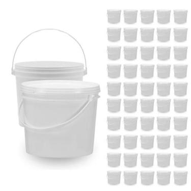 Imagem de Balde Para Colocar Nutella 1.8 Litros 50 Pçs - Nastripack