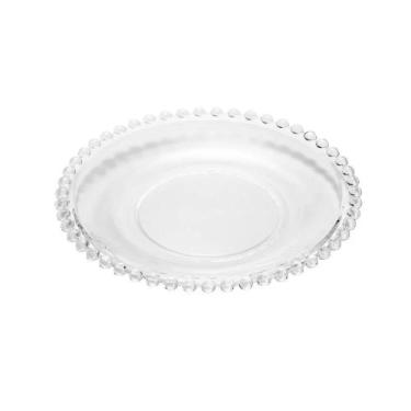 Imagem de Prato Sobremesa Cristal 20 cm Pearl Wolff, Transparente