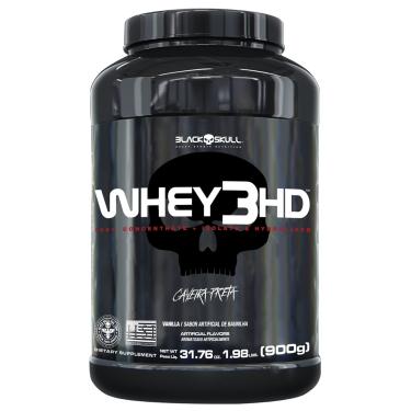 Imagem de Whey 3HD (WPC, WPI E WPH) - 900g - Black Skull Whey 3 HD Baunilha 900g