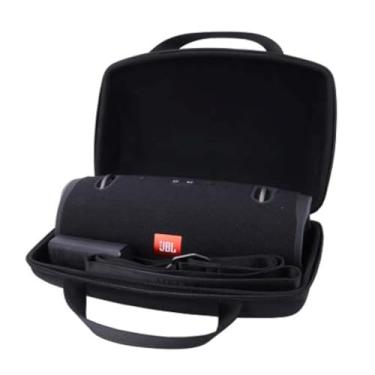 Imagem de Aenllosi Capa de armazenamento rígido de substituição para alto-falante Bluetooth sem fio JBL Xtreme/Xtreme 2 (preto)