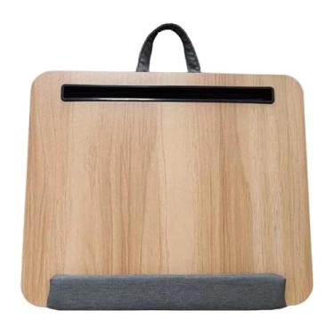 Imagem de FVDPWYE Mesa para laptop, mesa para tablet, espaço para casa com almofada, cama com apoio para pulso, suporte para computador, para adultos, artesanato, sofá