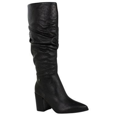 Imagem de Bota Bottero 360304 Feminino Preto cano longo saltinho
