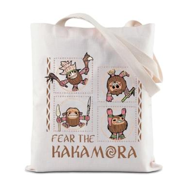 Imagem de ZJXHPO Bolsa de ombro Fear The Kakamora Kakamora Coconut Pirate reutilizável para compras de mercearia WDW, Bolsa Kakamora, Medium