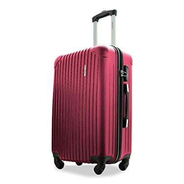 Imagem de Mala de Viagem Rígida ABS, 23kg, 4 Rodas Giratória 360°, Trava com Segredo, Divisória Interna, Mala para Despacho (CEREJA A2M)