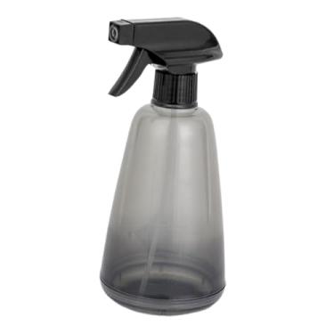 Imagem de IEUDNS Frasco de spray vazio de 500 ml recarregável pequeno reutilizável ajustável fino para pulverizador de jato para soluções de limpeza de plantas e, Cinza