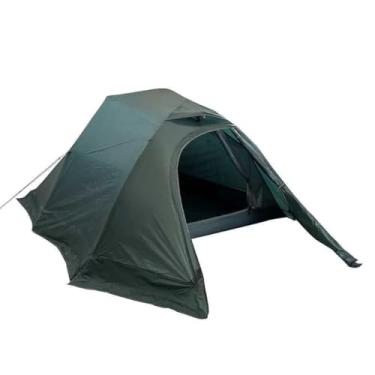 Imagem de Barraca de Camping Cumbre 3 Pessoas, Impermeável 6000mm, 2,15 x 1,80 x 1,10m, Verde, 2,5kg