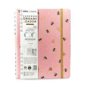 Imagem de Caderno Organizador Duo Pautado & Pontado Melissa Colméia A5 - Cicero