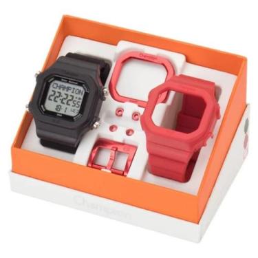 Imagem de Relógio Champion Troca Pulseira Prata Unissex CP40180X