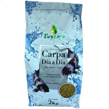 Imagem de Poytara Carpa Dia A Dia 2kg Ração Kinguios Carpa Lagos
