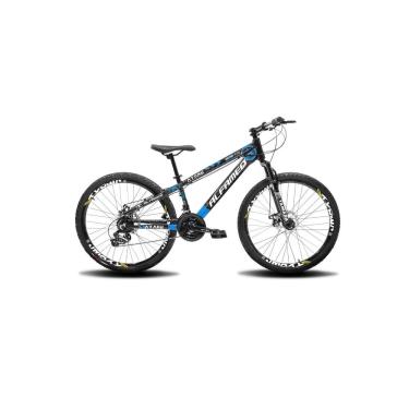 Imagem de Bicicleta Aro 26 Alfameq Atake 21v Vmaxx Preto Azul