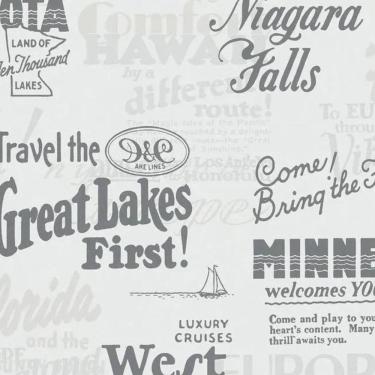 Imagem de Papel De Parede Ivy Abc123 Prata 6815-20