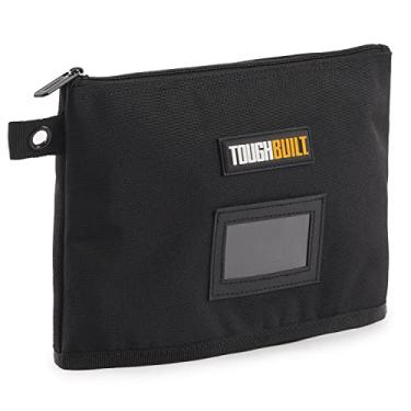 Imagem de ToughBuilt - Bolsa de documentos com zíper montado na parte superior de ação suave, tecido resistente ao desgaste - (TB-95-12)