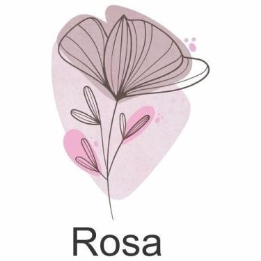 Imagem de Papel de Parede 110X80cm Estilo Boho Floral Rosa MOD02 - Nova Cor