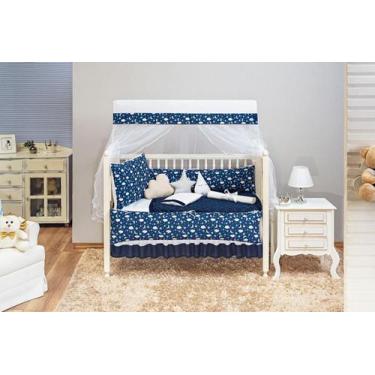 Imagem de Kit Berço Estampado Universo Enxoval Berço Menino 8 Peças - Beatriz En