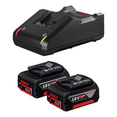 Imagem de Kit 02 Baterias 18V - 4,0Ah + Carregador 18V-40 Bivolt (1600A02RM8) - 
