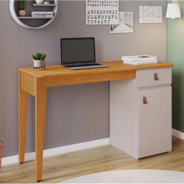 Imagem de Escrivaninha Helô JCM Movelaria - Cinamomo/Off