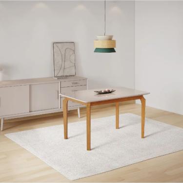 Imagem de Mesa de Jantar Alegra JCM Movelaria Cinamomo/Off 1,60M